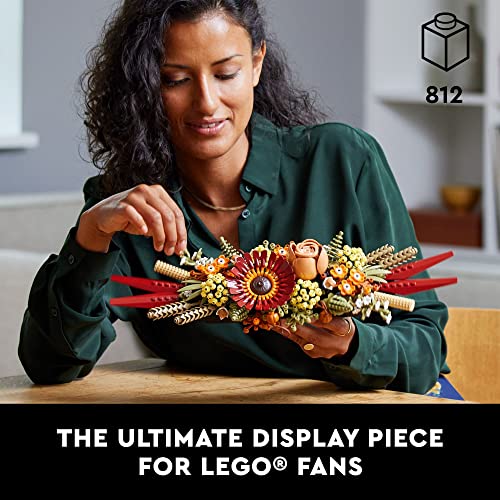 New LEGO Icons Dried Flower Centerpiece Building Sets (10314) - Kidsy