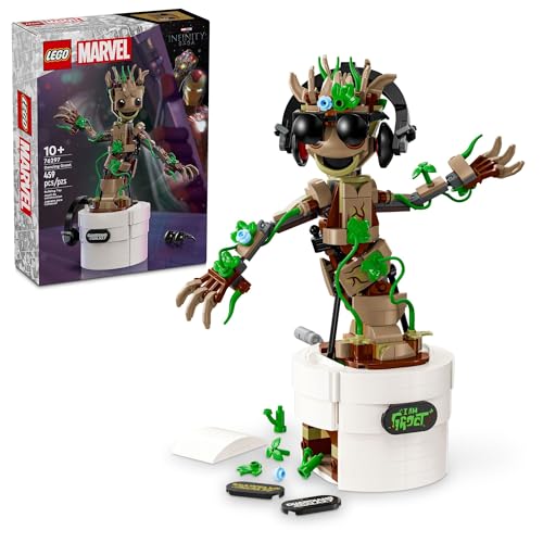 New LEGO Marvel Dancing Groot Interactive Figure (76297) - Kidsy