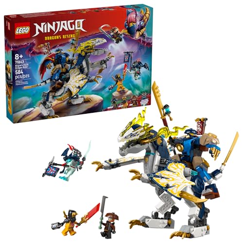 New LEGO NINJAGO Rogue’s Mech Dragon Rider Building Toy (71843) - Kidsy