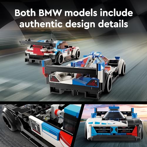 New LEGO Speed Champions BMW M4 GT3 & BMW M Hybrid V8 Race Cars (76922) - Kidsy