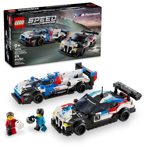 New LEGO Speed Champions BMW M4 GT3 & BMW M Hybrid V8 Race Cars (76922) - Kidsy