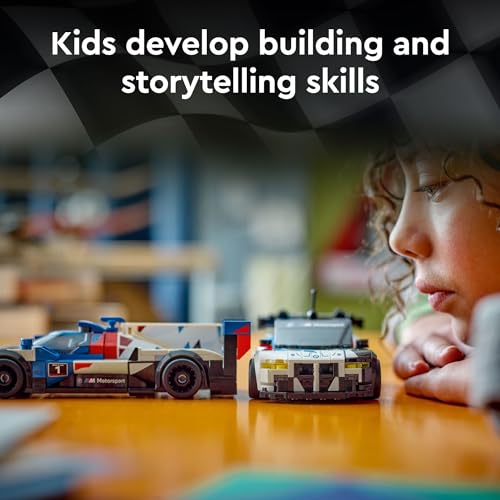 New LEGO Speed Champions BMW M4 GT3 & BMW M Hybrid V8 Race Cars (76922) - Kidsy