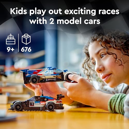 New LEGO Speed Champions BMW M4 GT3 & BMW M Hybrid V8 Race Cars (76922) - Kidsy