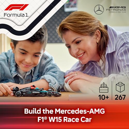 New LEGO Speed Champions Mercedes - AMG F1 W15 Race Car Toy - Building Set (77244) - Kidsy