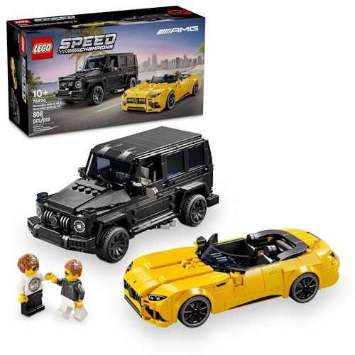 New LEGO Speed Champions Mercedes - AMG G 63 & Mercedes - AMG SL 63 Building Toys (76924) - Kidsy