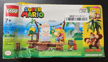 New LEGO Super Mario Dixie Kong’s Jungle Jam Expansion Set (71421) - Kidsy