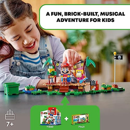 New LEGO Super Mario Dixie Kong’s Jungle Jam Expansion Set (71421) - Kidsy