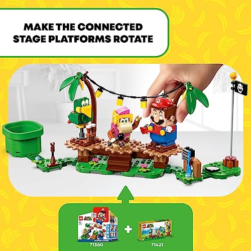 New LEGO Super Mario Dixie Kong’s Jungle Jam Expansion Set (71421) - Kidsy