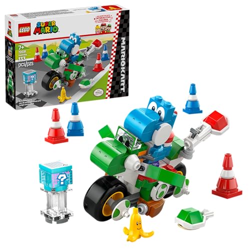 New LEGO Super Mario Mario Kart Yoshi Bike (72031) - Kidsy