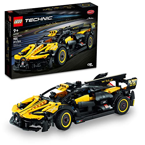 New LEGO Technic Bugatti Bolide Race Car Model Building Set (42151) - Kidsy