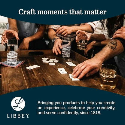 New Libbey Impressions 16 - Piece Tumbler and Rocks Glass Set (Impressions) - Kidsy