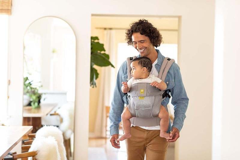 New LÍLLÉbaby Complete Airflow Ergonomic 6 - in - 1 Baby Carrier with Lumbar Support (7 - 45 Pounds | Silver) - Kidsy