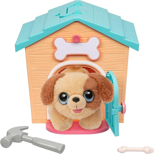 New Little Live Pets My Puppy’s Home Mini Playset (Teal & Orange) - Kidsy