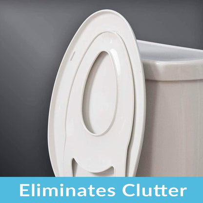 New Little2Big Toilet Seat with Built - In Potty Training Seat (White) - Kidsy