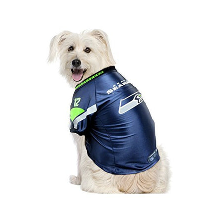 New Littlearth Seattle Seahawks NFL Premium Pet Jersey - Kidsy