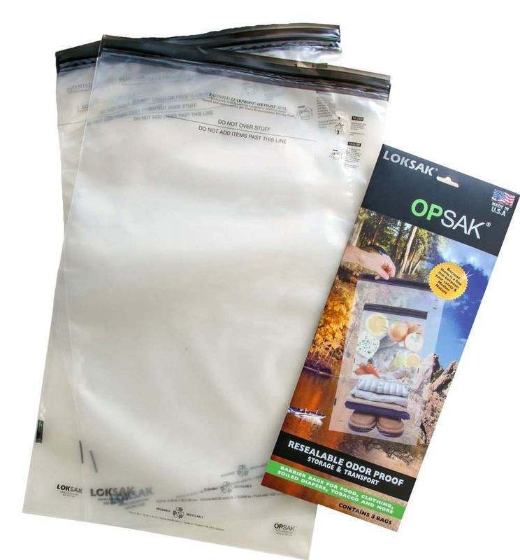 New LOKSAK Opsak Odor - proof Barrier Bags for Backpacking (2 pack 28 in x 20 in) - Kidsy