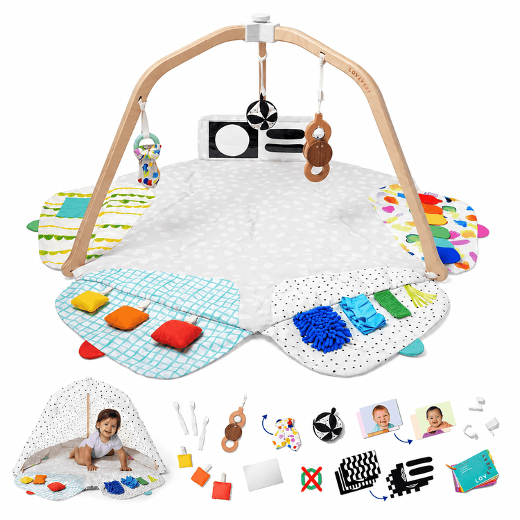New Lovevery The Play Gym Activity Gym & Play Mat - Kidsy