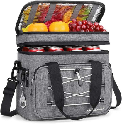 New Maelstrom Collapsible Soft Cooler Bag (24 Can, Gray) - Kidsy