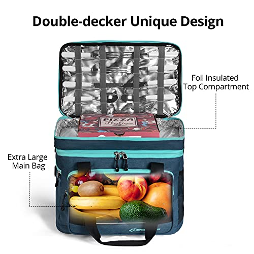 New Maelstrom Collapsible Soft Sided Cooler 60 Cans Extra Large (Navy Blue) - Kidsy