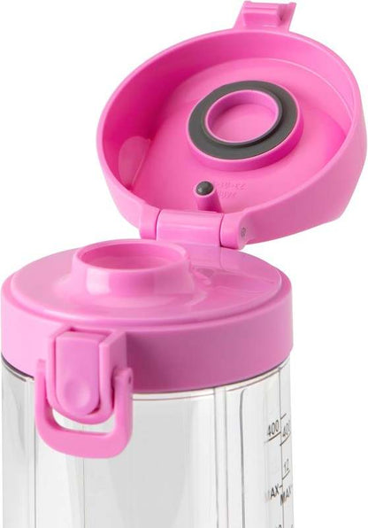 New Magic Bullet 16 Oz. Single Speed Portable Blender (Flamingo Pink) - Kidsy