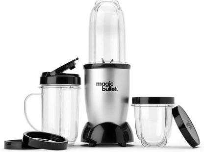 New Magic Bullet Blender, 11 - Piece Set (Silver) - Kidsy