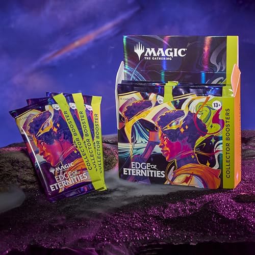New Magic: The Gathering Edge of Eternities - Collector Booster Box (12 Packs) - Kidsy