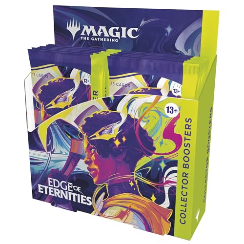 New Magic: The Gathering Edge of Eternities - Collector Booster Box (12 Packs) - Kidsy