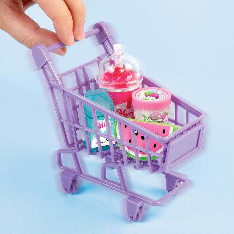New Make It Real 3C4G Tiny Treats Trolley Scented Lip Gloss Set - Kidsy