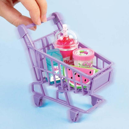 New Make It Real 3C4G Tiny Treats Trolley Scented Lip Gloss Set - Kidsy