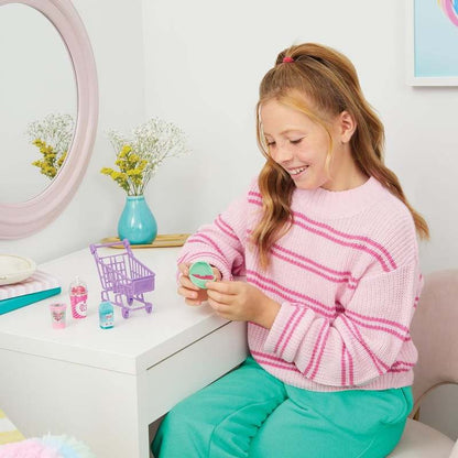 New Make It Real 3C4G Tiny Treats Trolley Scented Lip Gloss Set - Kidsy