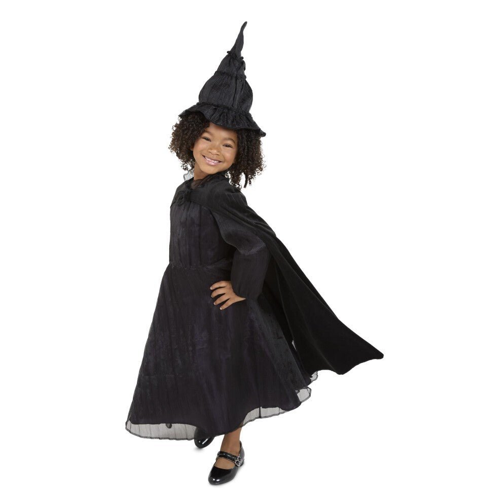 New MALVADO Wicked Elphaba Dress for Girls Premium Official Costume (Black) - Kidsy