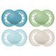 New MAM Original Matte Pacifier, 6 - 16 Months (Teal/Pale Mint / Sky / Shell) - Kidsy