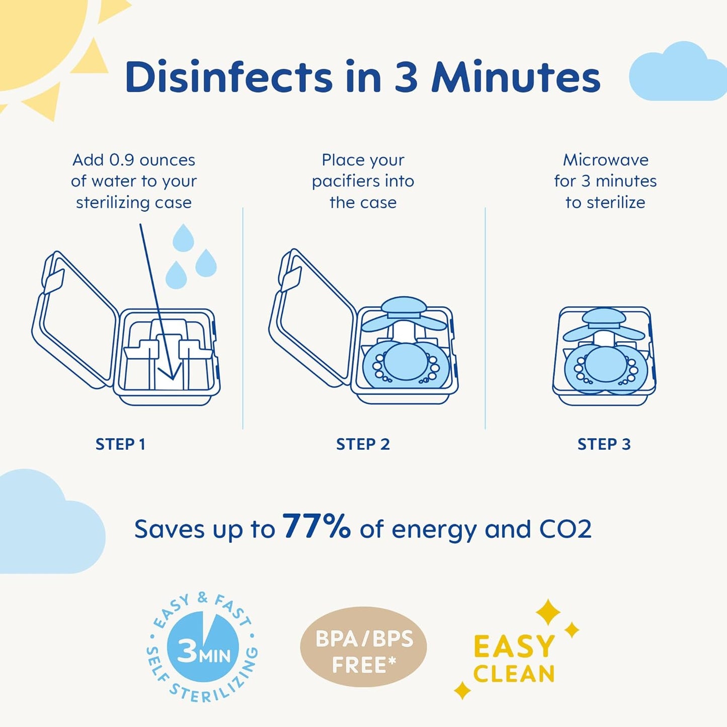 New MAM Original Matte Pacifier, 6 - 16 Months (Teal/Pale Mint / Sky / Shell) - Kidsy