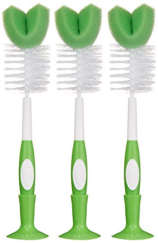 New Mama Bear Bottle Brush 3 Pack (White) - Kidsy
