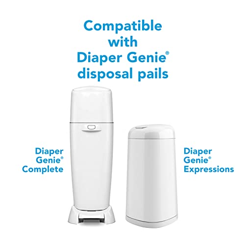 New Mama Bear Diaper Pail Refills for Genie Pails, Unscented, 270 Count - Kidsy