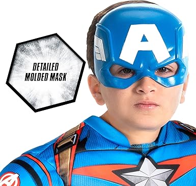 New Marvel Captain America Youth Halloween Costume (Large) - Kidsy