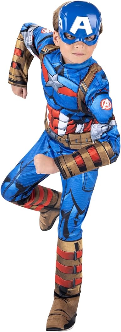 New Marvel Captain America Youth Halloween Costume (Large) - Kidsy