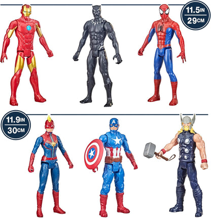New Marvel Titan Hero Series 6 - Pack 12 - Inch Action Figures - Kidsy