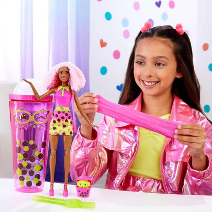 New Mattel Barbie Pop Reveal Bubble Tea Doll Set (Berry Bliss) - Kidsy
