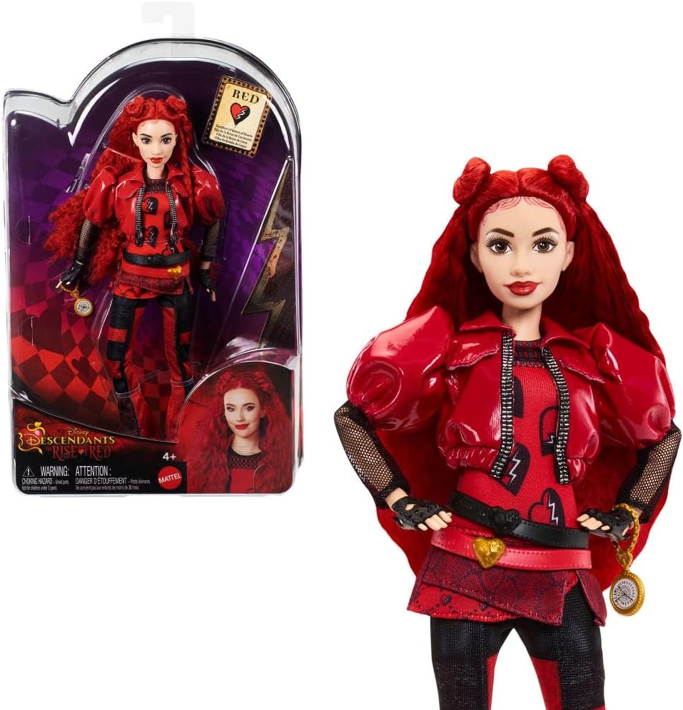 New Mattel Disney Descendants The Rise of Red Fashion Doll (Red) - Kidsy
