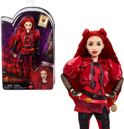 New Mattel Disney Descendants The Rise of Red Fashion Doll (Red) - Kidsy