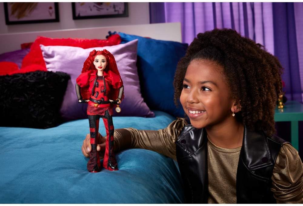 New Mattel Disney Descendants The Rise of Red Fashion Doll (Red) - Kidsy