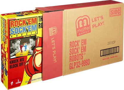New Mattel Games Rock 'Em Sock 'Em Robots Kids Game - Kidsy