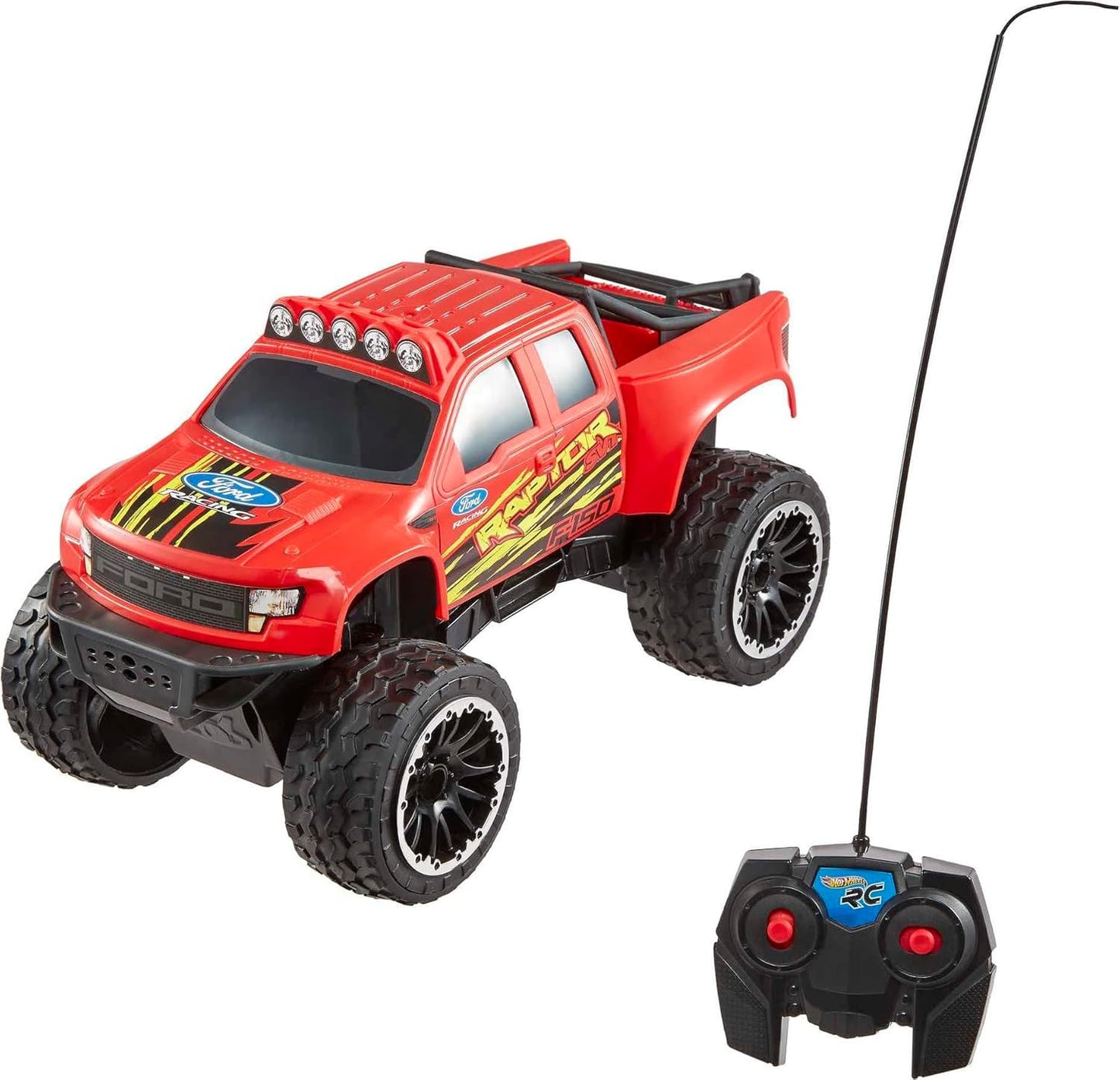 New Mattel Hot Wheels RC Red Ford F - 150, Full - Function Remote - Control Toy Truck - Kidsy