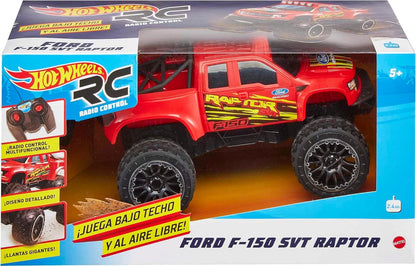 New Mattel Hot Wheels RC Red Ford F - 150, Full - Function Remote - Control Toy Truck - Kidsy