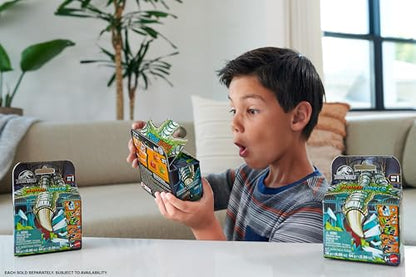 New Mattel Jurassic World Crushivores Mini Dinosaur Figure & Accessories! - Kidsy