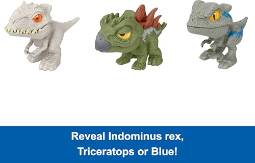 New Mattel Jurassic World Crushivores Mini Dinosaur Figure & Accessories! - Kidsy