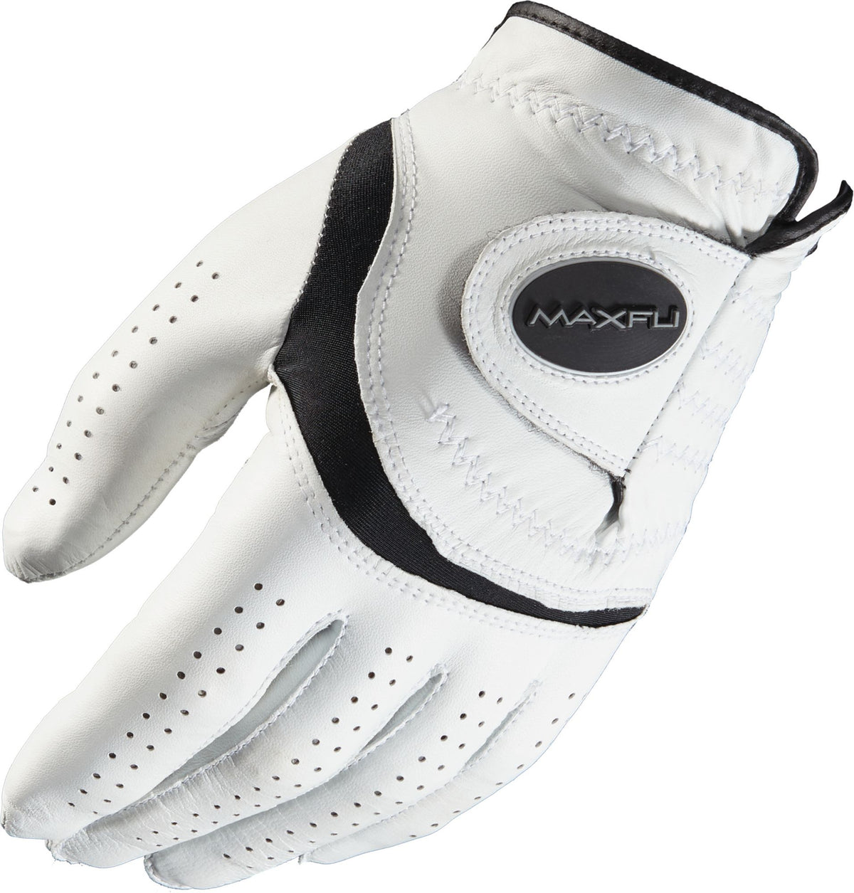 New Maxfli Tour Golf Glove (Prior Generation), Men's, Cadet Large (White) - Kidsy