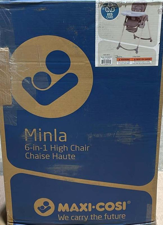 New Maxi - Cosi Minla 6 - in - 1 High Chair (Classic Graphite) - Kidsy