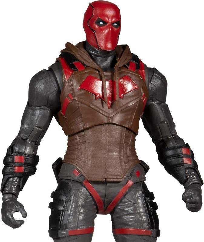 New McFarlane Toys DC Multiverse Red Hood (Gotham Knights) 7" Action Figure with Accessories - Kidsy